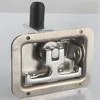 Non-key Recessed T handle lock
