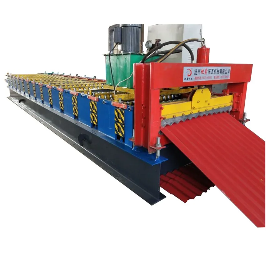 Corrugated Metal Roofing Sheet Bender Forming Machine Buy Small Portable Roof Sheet Machine