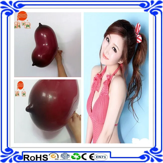 Wedding Decoration Balloon Breast Shape Latex Balloon Sexyparty