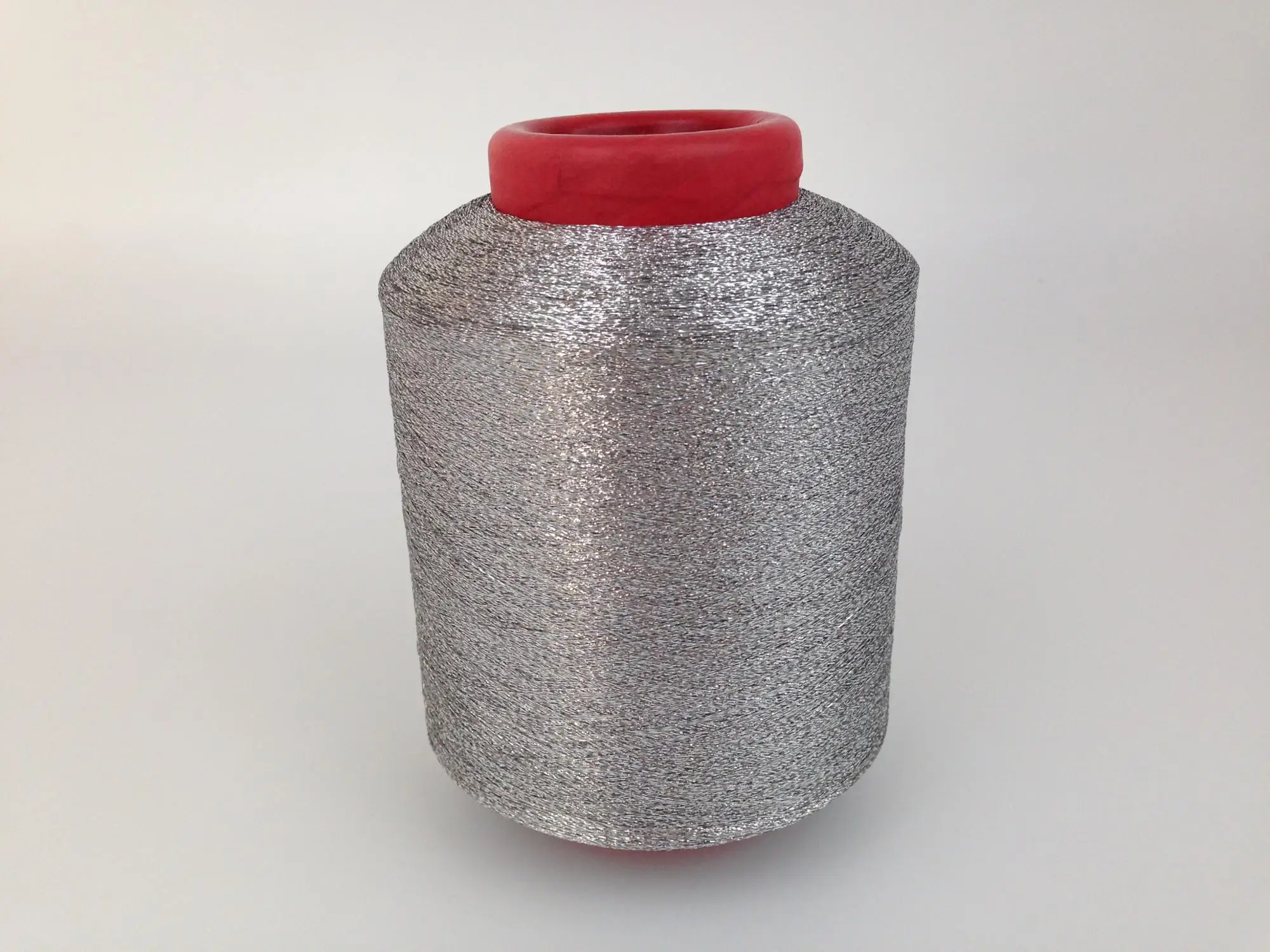 MOQ=1kg MX sewing polyester metallic embroidery yarn for weaving cloth