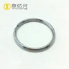 triangle wire 35mm nickel plated split keyring