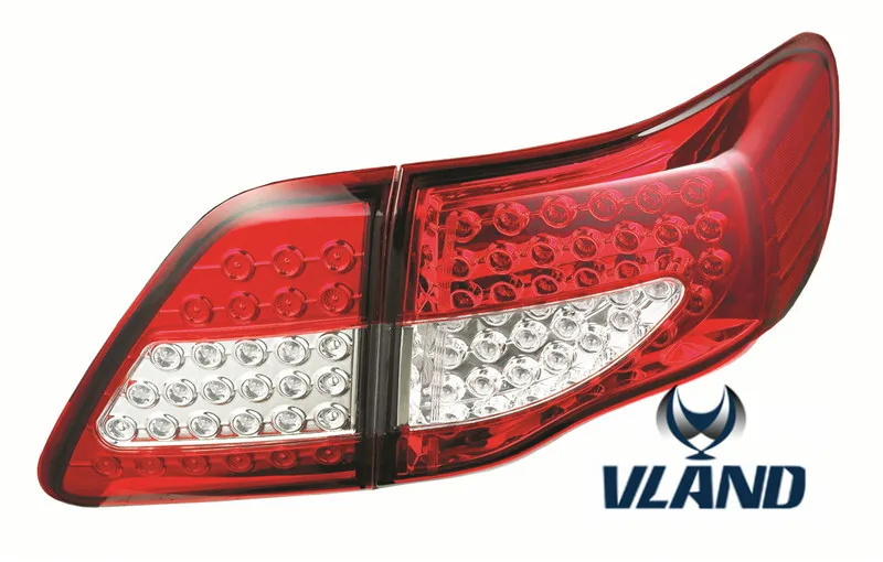 Vland Manufacturer LED car taillamp for Corolla LED tail lamp rear light year model for 2008-2010