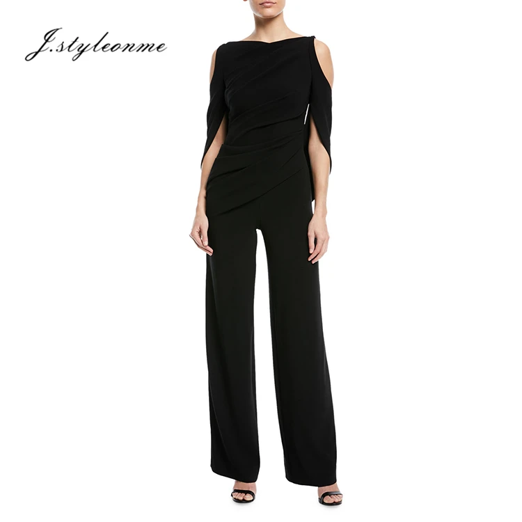 ladies black jump suit