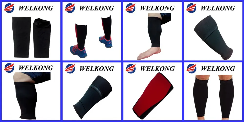 Neoprene Calf Guard, Calf Pain Relief, Shin Splint Compression Sleeve