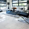 ceramic piso carrara white marble look villa wall Polished glazed floor tile