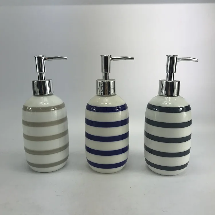 Popular Bath Lines White Ceramic Bathroom Accessories Set