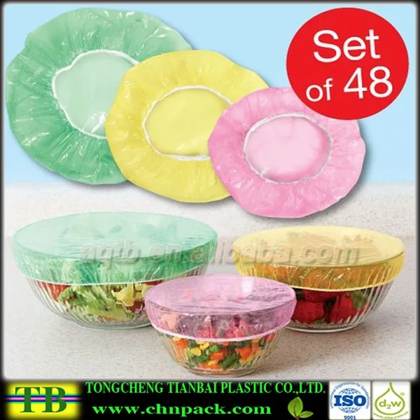 Disposable Pe Food Plastic Elastic Bowl Covers Buy Plastic Elastic
