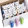 Factory sale high quality high tenacity 120D embroidery thread
