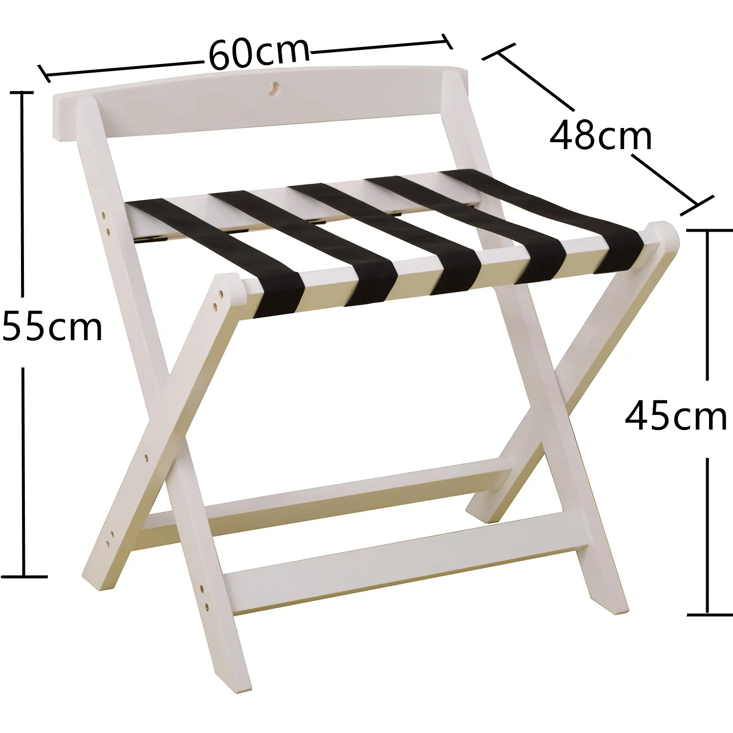 High Quality Wood Foldable Folding White Luggage Rack For Hotels Buy