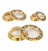 Bass metal rhinestone diamond garment shoe eyelet