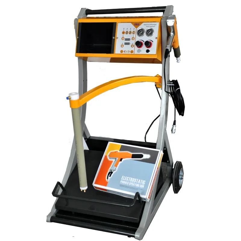 Factory Price Teflon Powder Coating Equipment With Spray Booth Curing