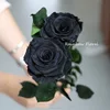 Cheap wholesale preserved rose with stem handmade in Kunming China