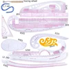 CZ-07 plastic scale curve ruler set&tracing wheel/B55/B95/3245/6501/3231/3220/6401/3250/6301/C.T-40/12-260/30cm cloud ruler