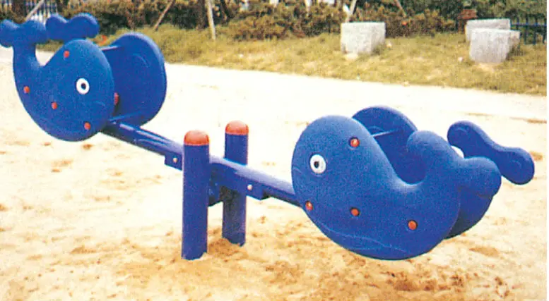 2015 Fish Park Theme Seesaw For Kids Animal Seesaw Outdoor Rocking ...