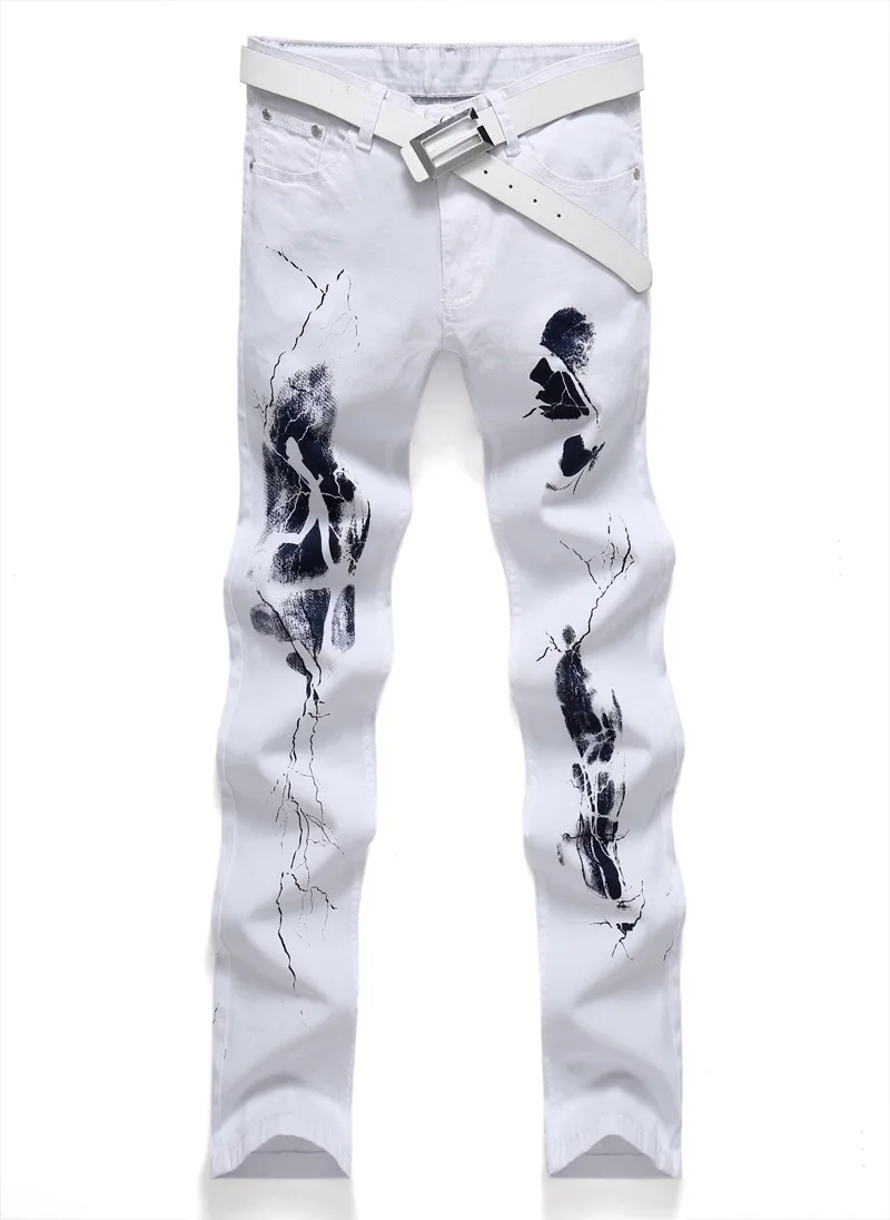 designer white jeans mens