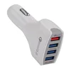 2018 Quick charge QC 3.0 fast charging 4 usb port car charger for ipad for iphone for samsung