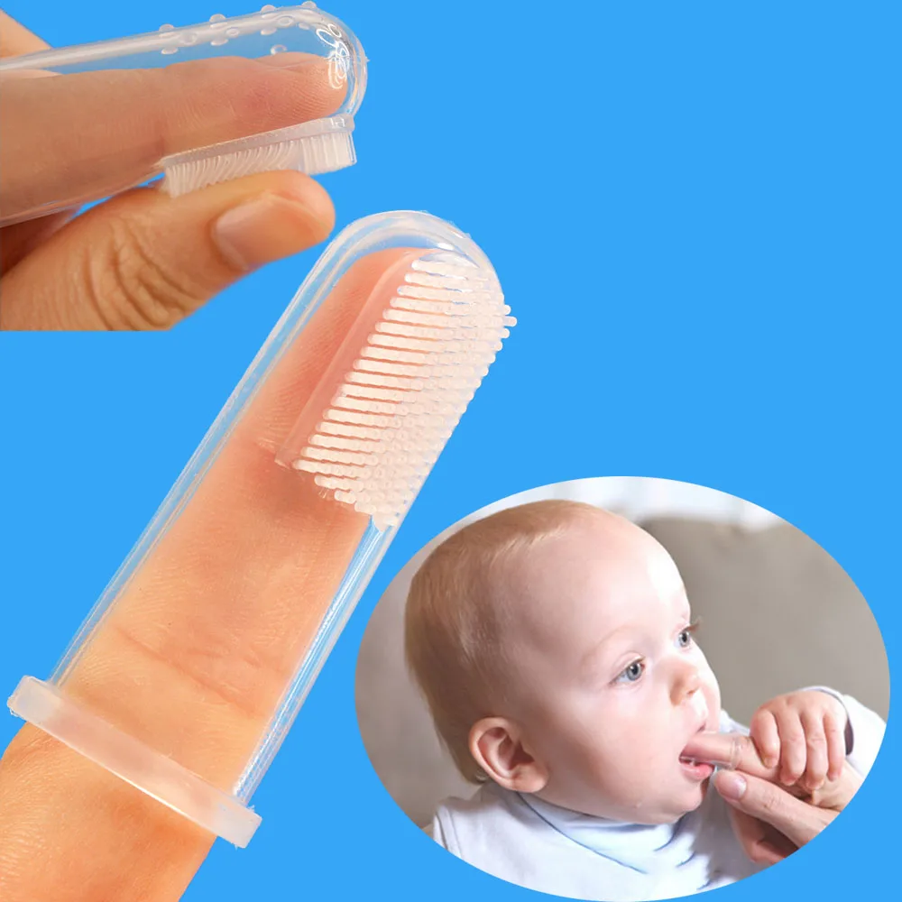 Kids Oral Cleaning Finger Toothbrush 100safety Good Tooth Brush Buy
