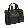 Briefcase style portable zipper electrician tote tool package bag
