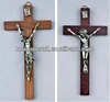 Huanan European style 2017 religious st benedict natual wooden cross crucifix pendant