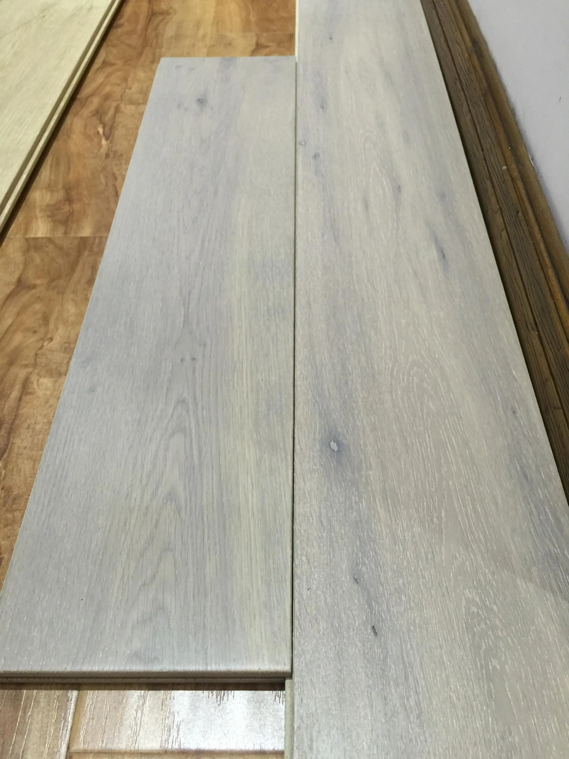 Prefinished 150mm Wide Gray Oak Hardwood Flooring - Buy Gray Oak