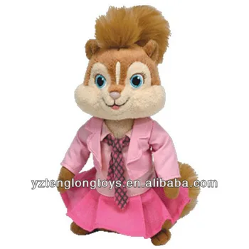 alvin and the chipmunks stuffed animals