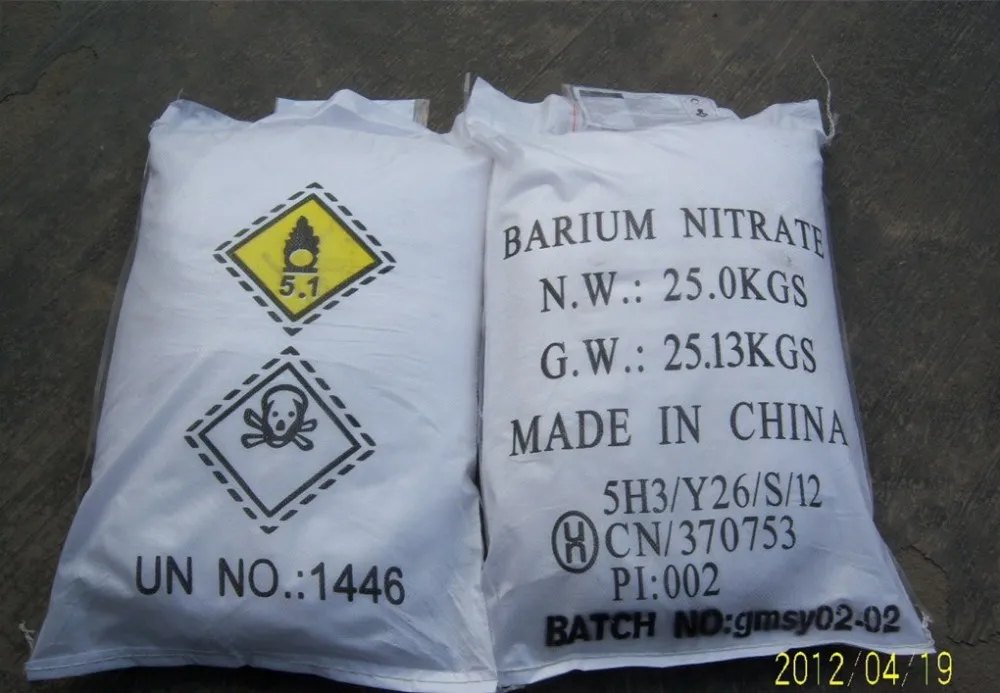 barium nitrate for explosive