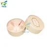 Wholesale Clear Cylinder Package with Paper Lids For food grade box