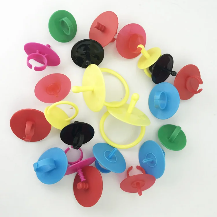 Quanzhou Food Grade Candy Baby Pacifiers Ring Lollipop Plastic Rings