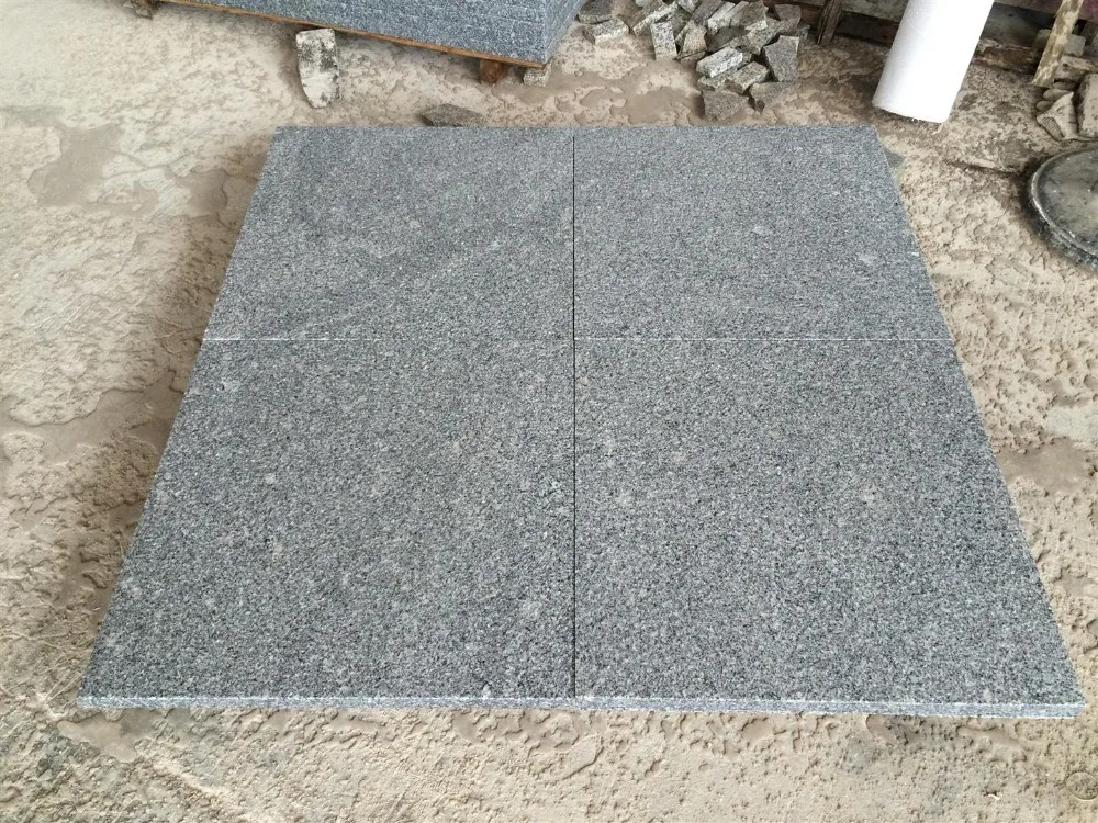 G603 Bush Hammered Granite Tiles