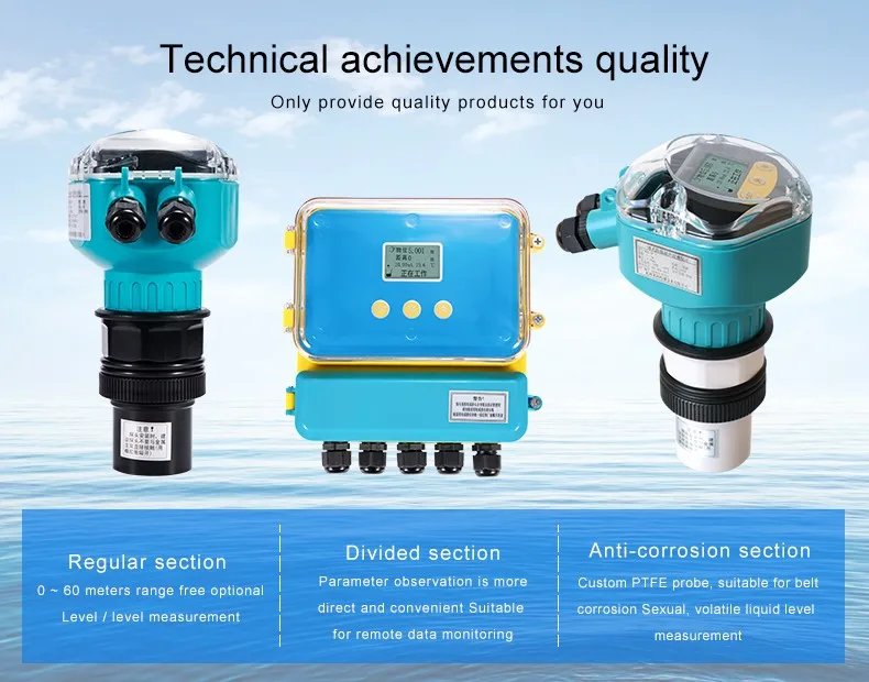 Cement Level Sensor Contactless Level Sensor Deep Well Water Level