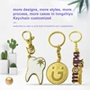 Longzhiyu 12years Manufacturer custom unique design hard enamel metal keychain