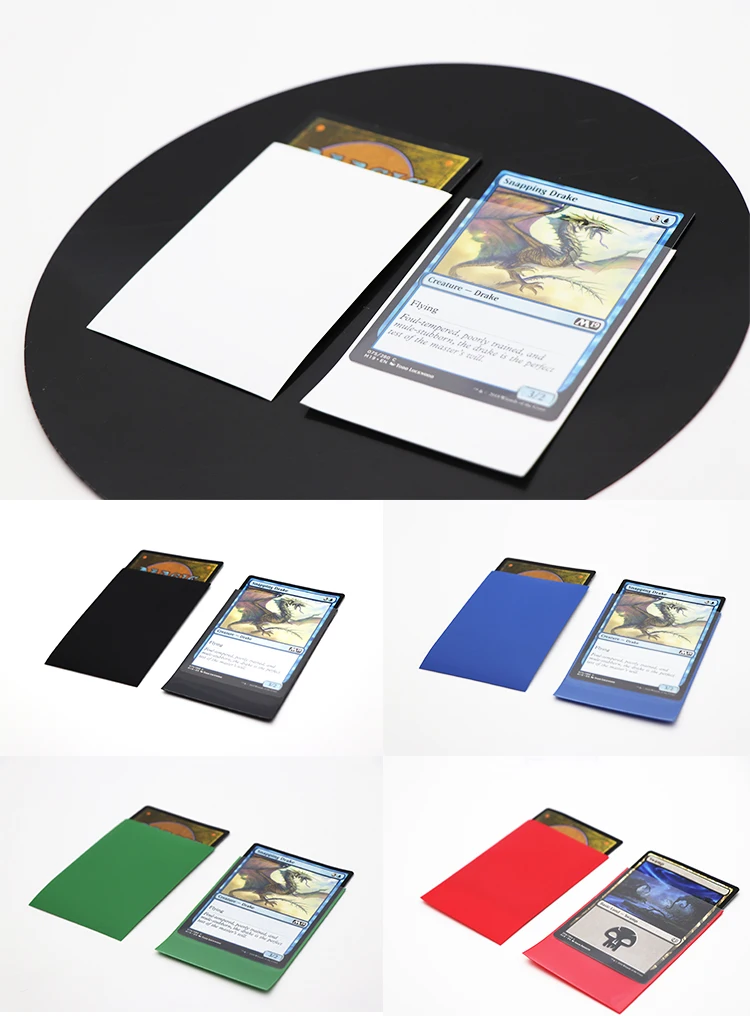 Ckcs02 New Release Black Custom Premium Mtg Matte Card Sleeve 600pcs