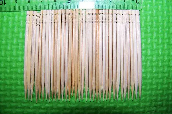 Bamboo  Toothpicks 10000 pcs/box(2.0*65mm)