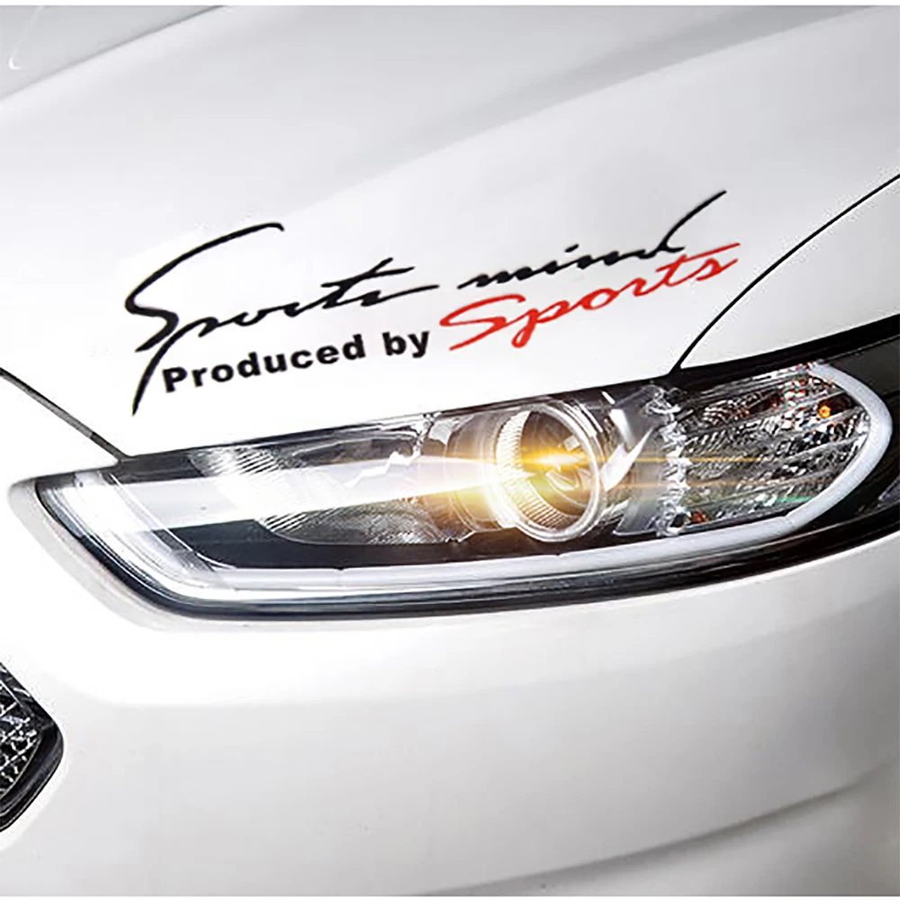 Racing Pattern Car styling Glue Sticker Sport Design For Motorcycle Auto Waterproof Reflective Decal For ford