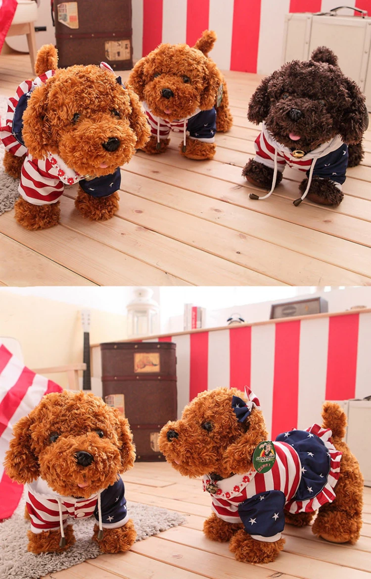 realistic teddy toy dog