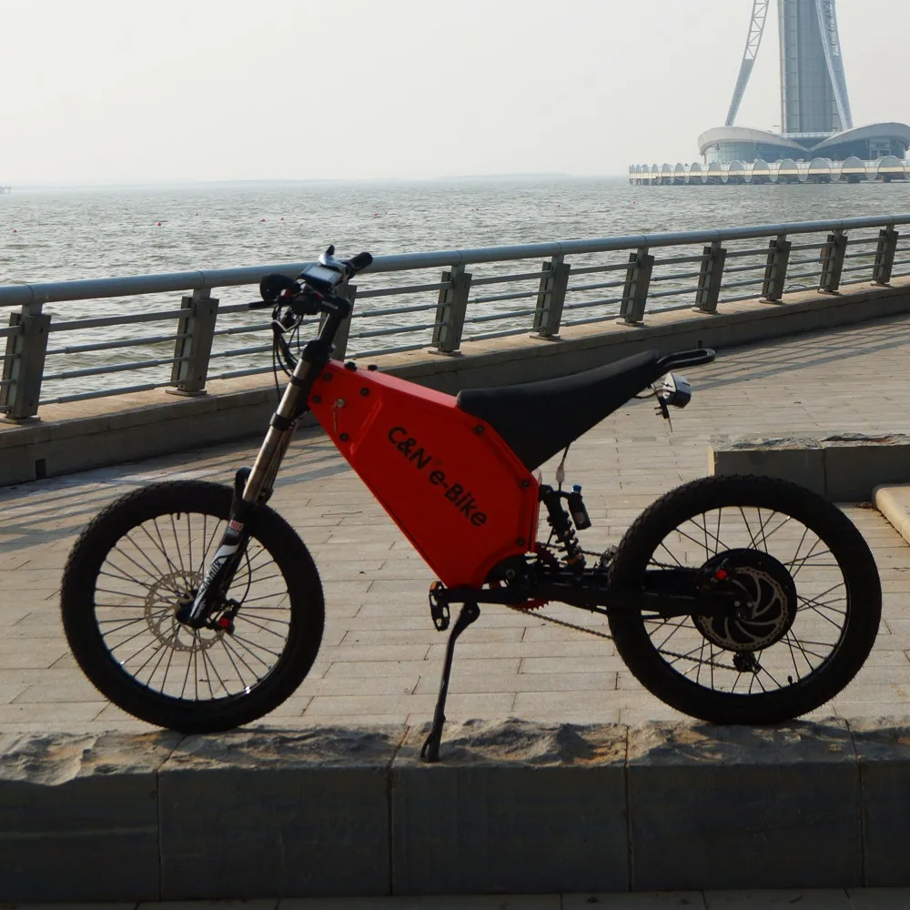 The Most Popular Off Road Ebike 72v Mountain Electric Bicycle 5000 Watt Full Suspension E 