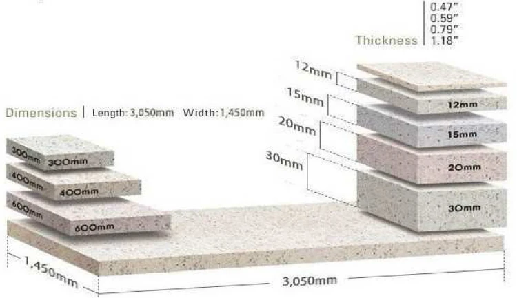 3200*1600mm,3000*1400mm，white mist quartz stone kitchen countertop tiles