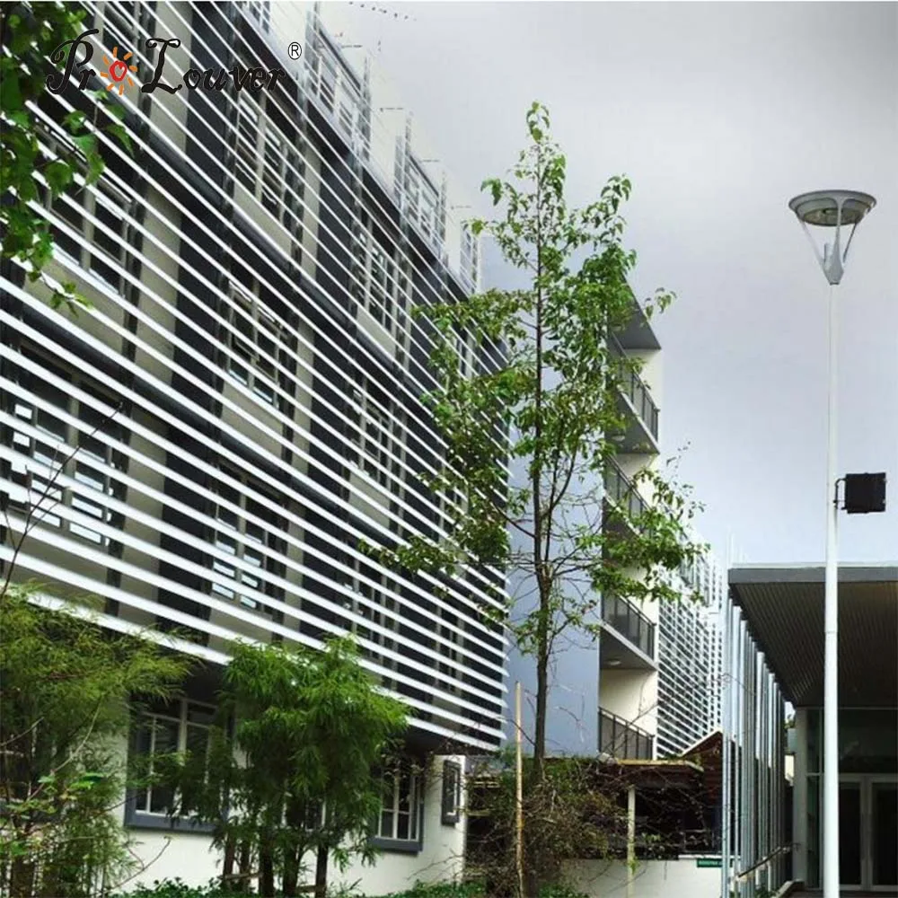 Architectural Exterior Aerofoil Sun Louver,Aerofoil