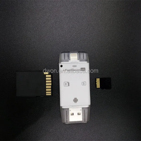 I-flash Drive HD Card Reader for Iphone5/5s/6/ipad Dual Storage ,Easy to Save Image & Video - ANKUX.COM