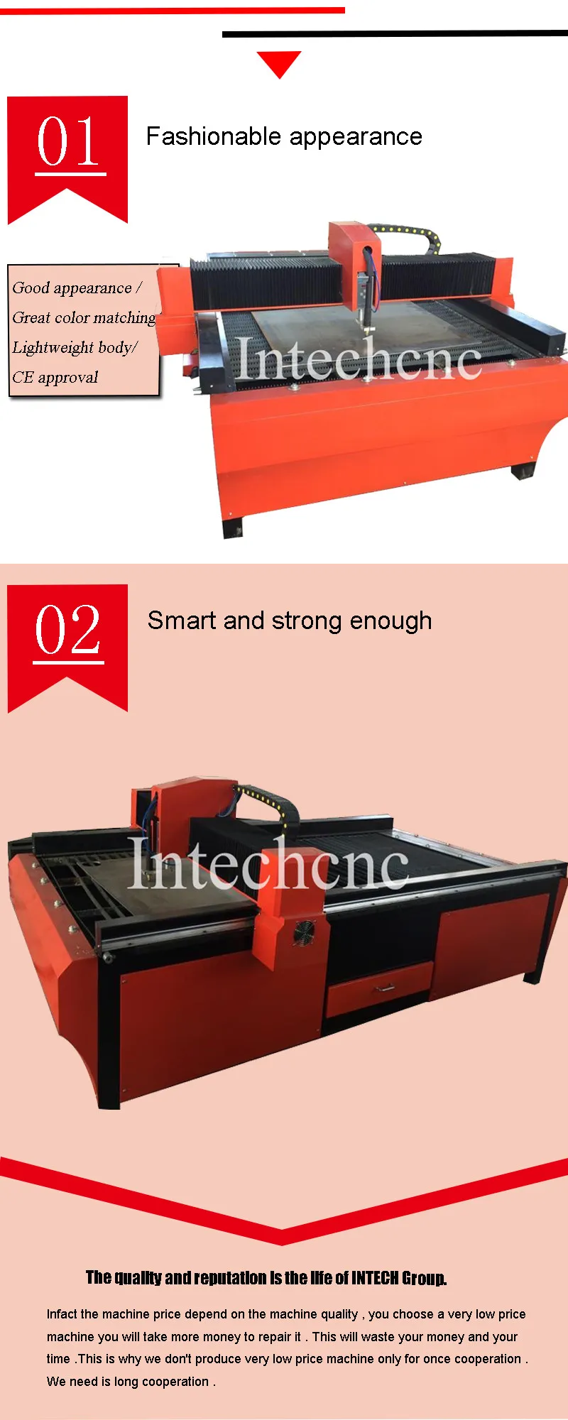 Newest 1325 plasma cutter made in china