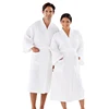 white kimono hotel waffle bath robe spa waffle bathrobe unisex