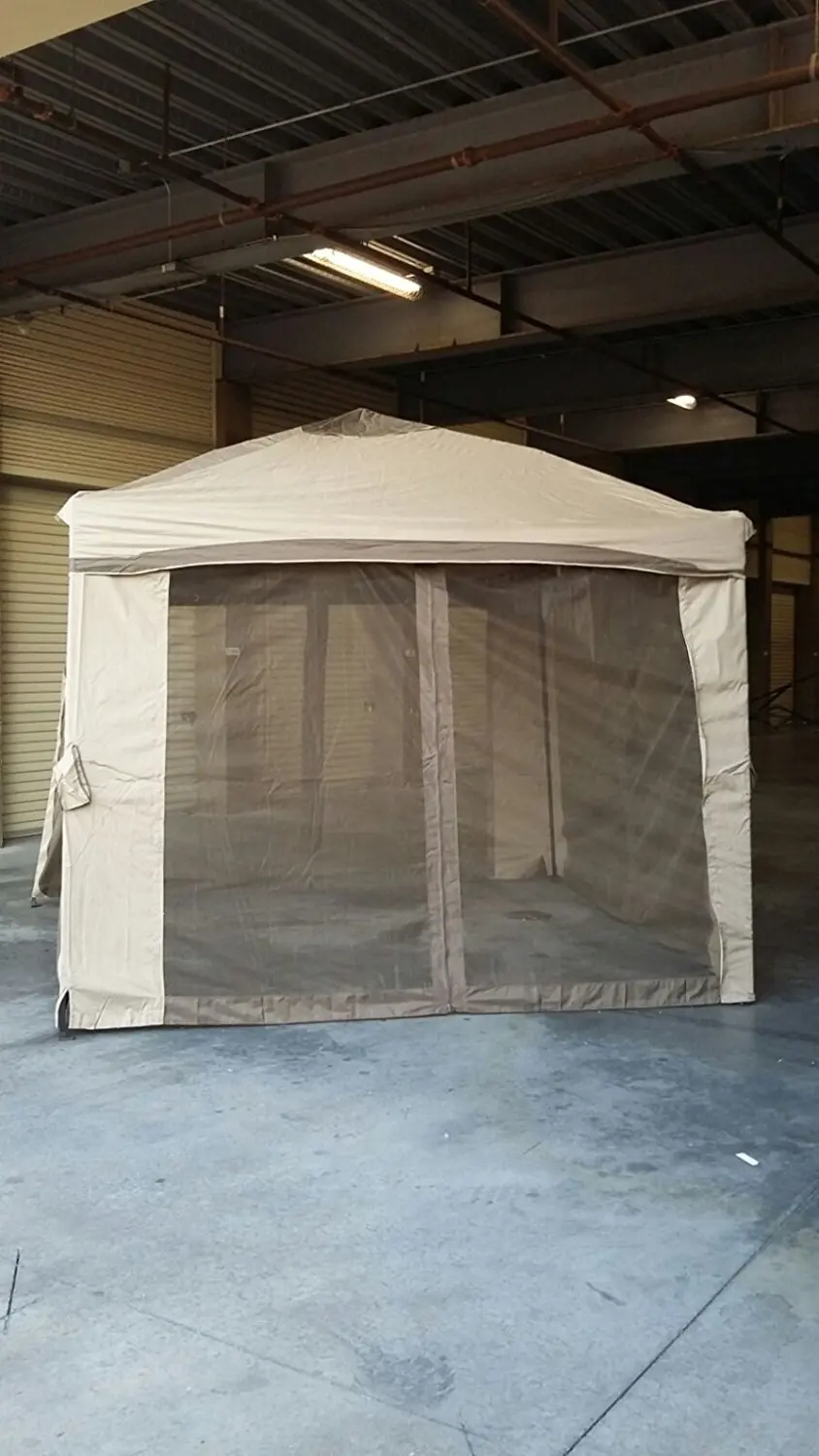 Portable Patio Gazebo With Single Roof Netting 10 X In Portable Patio Gazebo With Single Roof Netting