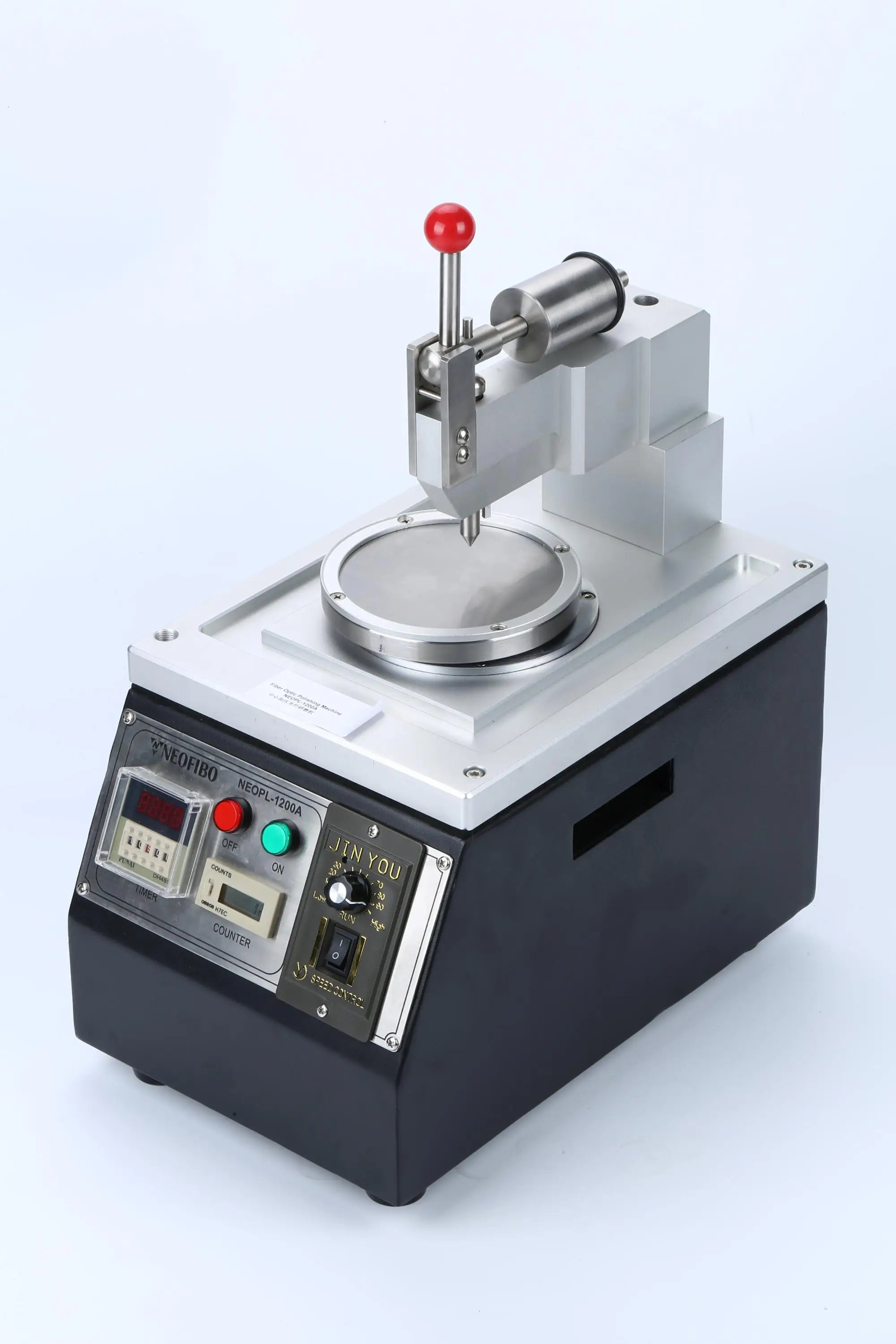 光纤抛光机中心压力纤维抛光机/高品质纤维研磨机 neopl-1200a