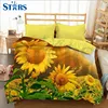 GS-XHY P324 Top quality king size printing polyester 3d bed sheet sets
