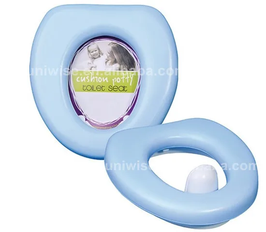 Baby Printing Pvc Toilet Seat Cover With Handle,Baby Potty Training