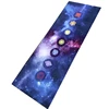 Custom Printed 3mm Foldable Non Slip 68x24Inch Inflatable Hemp Jute Eco Friendly Cork Printing Exercises Best Yoga Mat