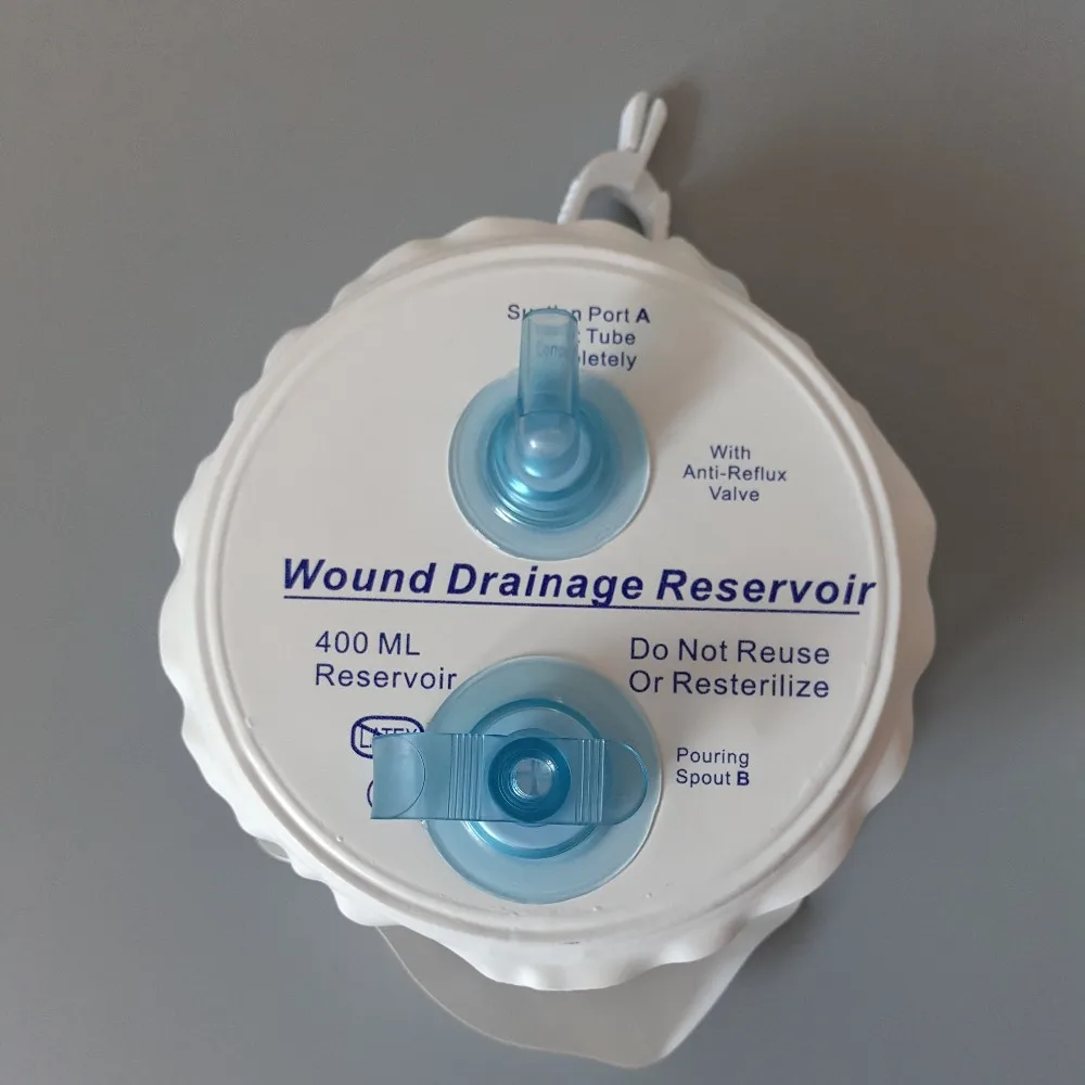 Disposable 200cc/400cc/600cc/800cc Closed Wound Drainage Reservoir