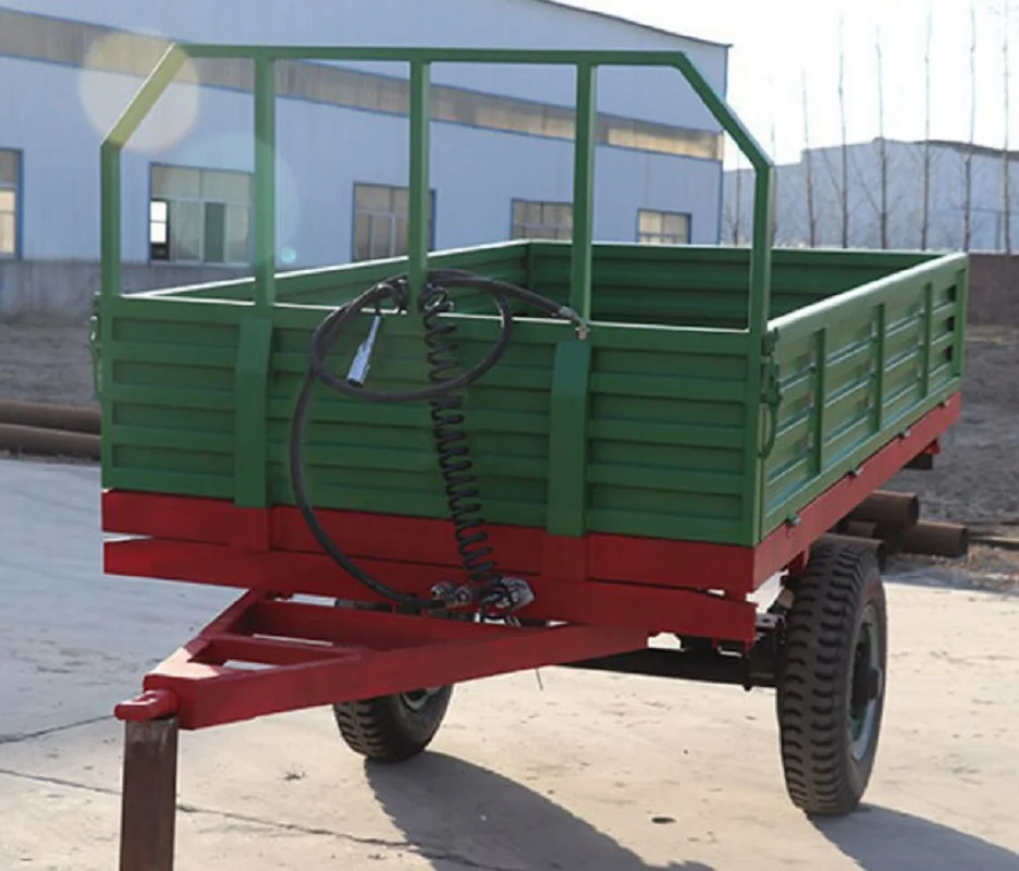 Farm Tractor Trailers With Single Axles Or Double Axles Buy Farm