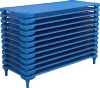 Wholesale comfortable Easy to assemble Aluminium frame room sets bed for preschool