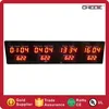 led digital world time wall clock Local Time Display LED World Clock